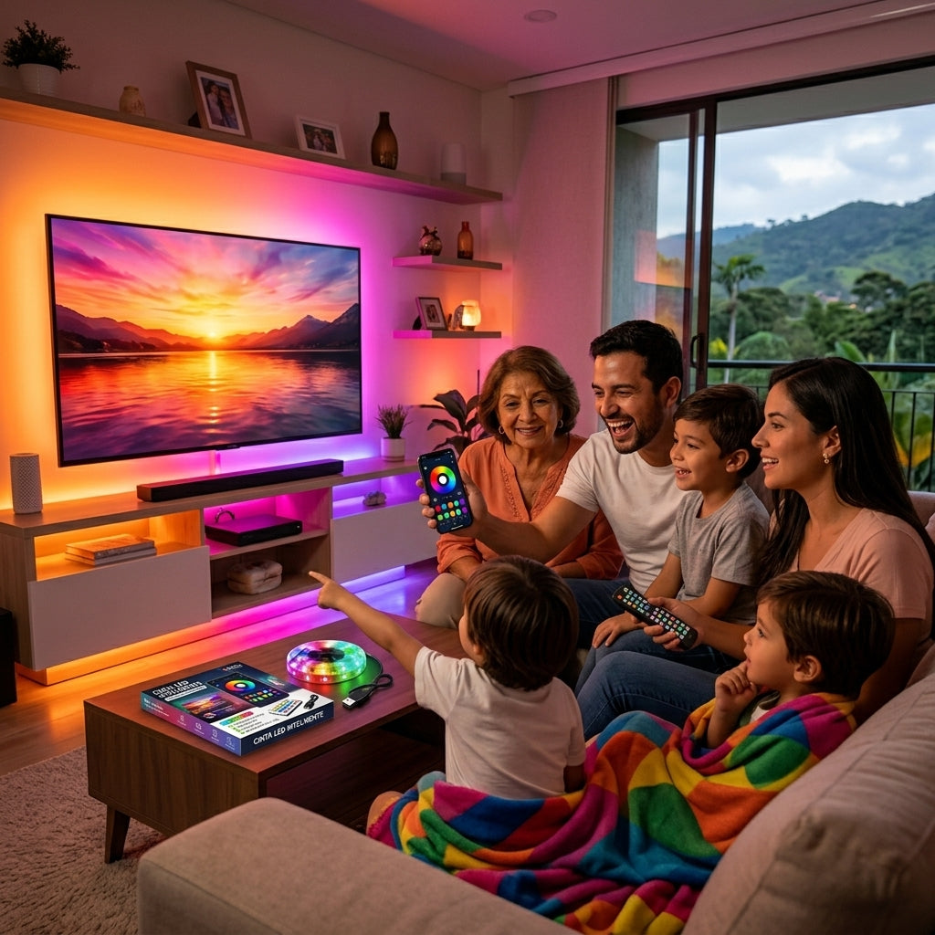 CINTA LED RGB PARA TV